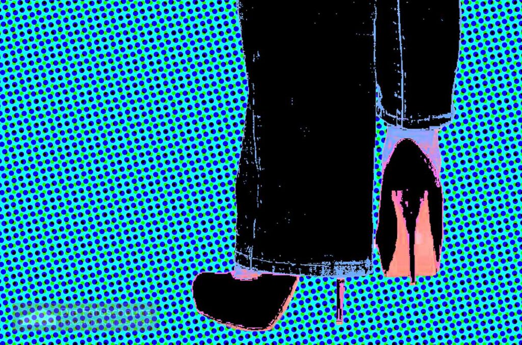Pop Art High Heel